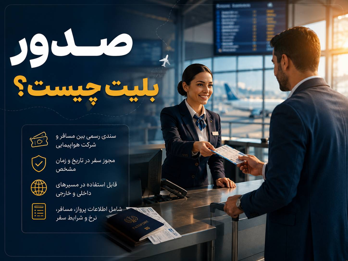 صدور بلیت