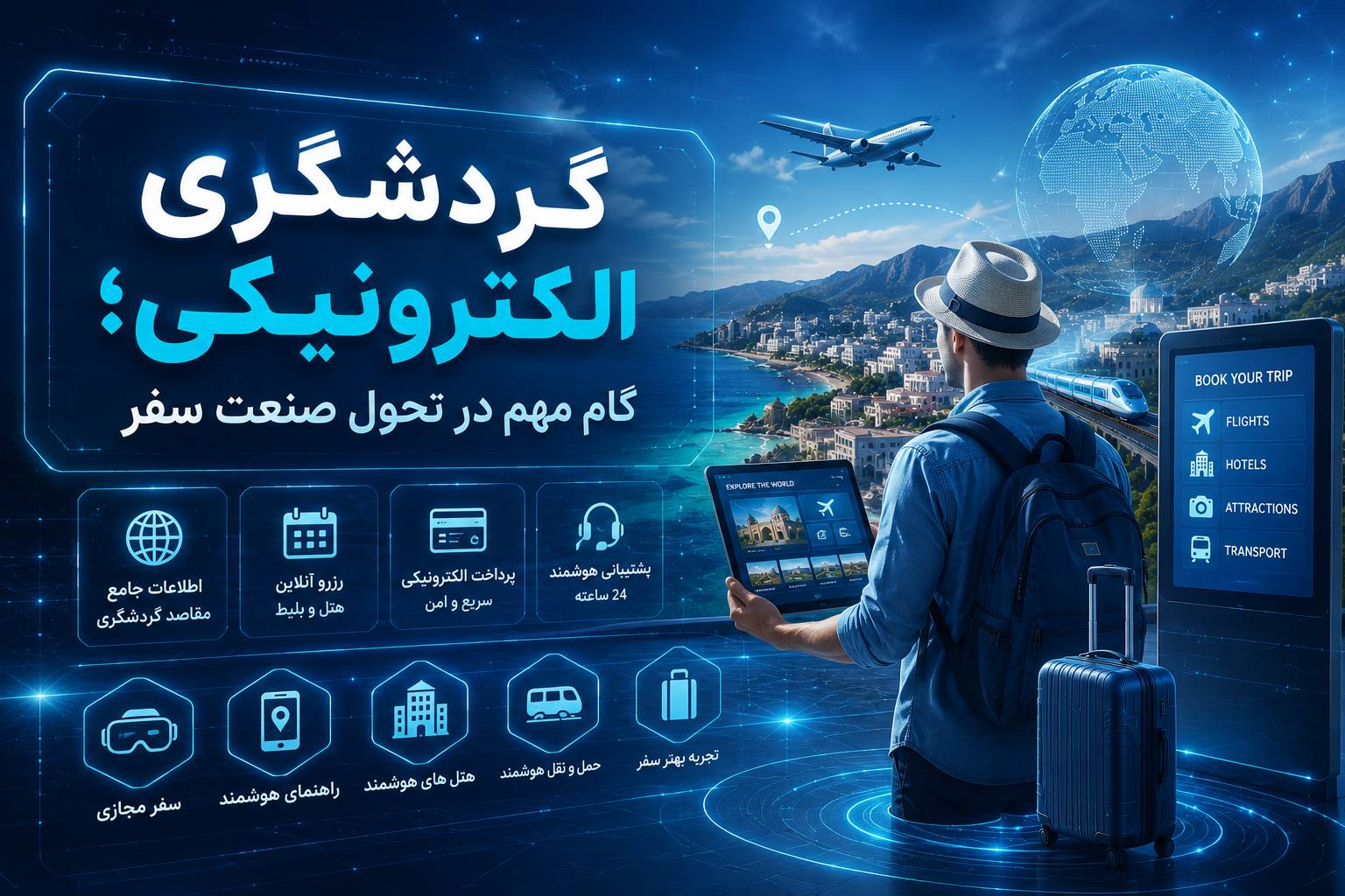 گردشگری الکترونیکی و خدمات آنلاین سفر